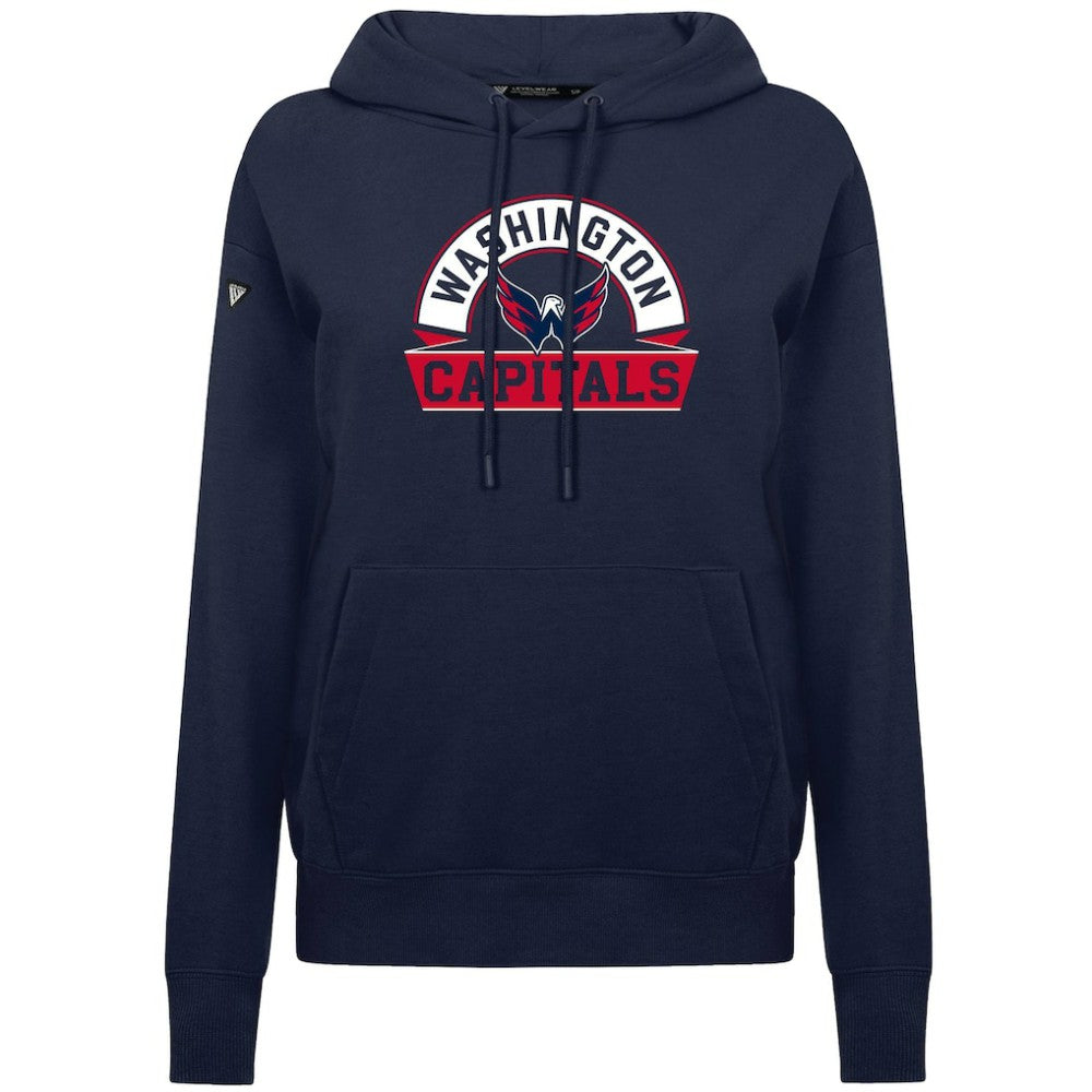 Washington Capitals Levelwear Women's Adorn Banner Arch Pullover Hoodie -  NHL Hoodies