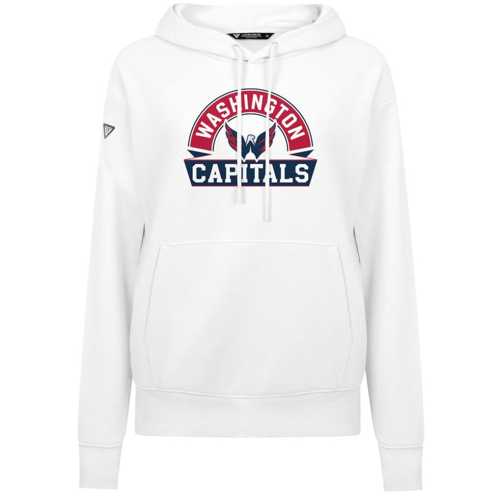 Washington Capitals Levelwear Women's Adorn Banner Arch Pullover Hoodie -  NHL Hoodies