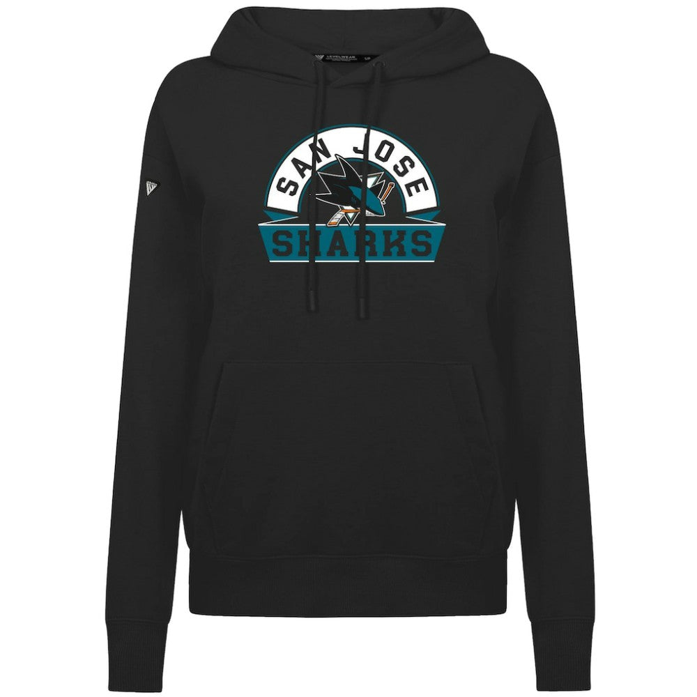 San Jose Sharks Levelwear Women's Adorn Banner Arch Pullover Hoodie -  NHL Hoodies