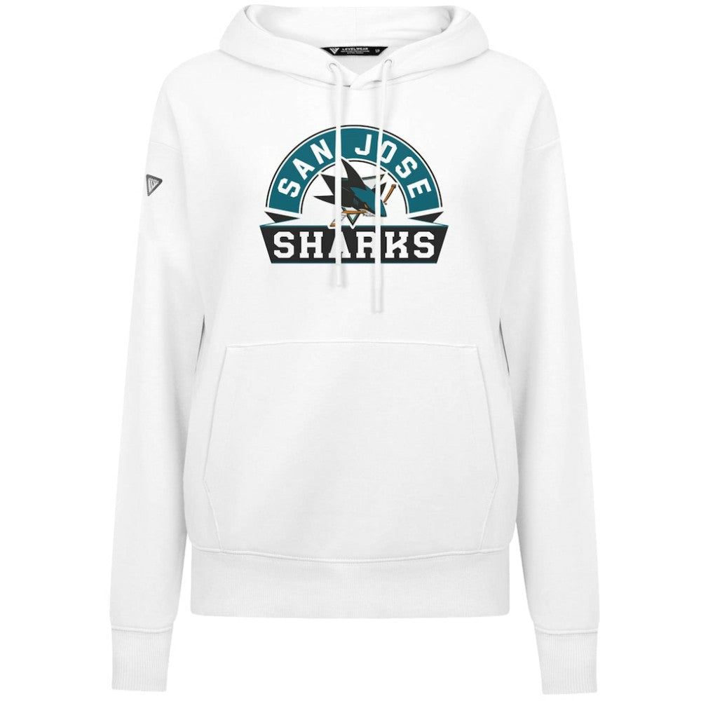 San Jose Sharks Levelwear Women's Adorn Banner Arch Pullover Hoodie -  NHL Hoodies