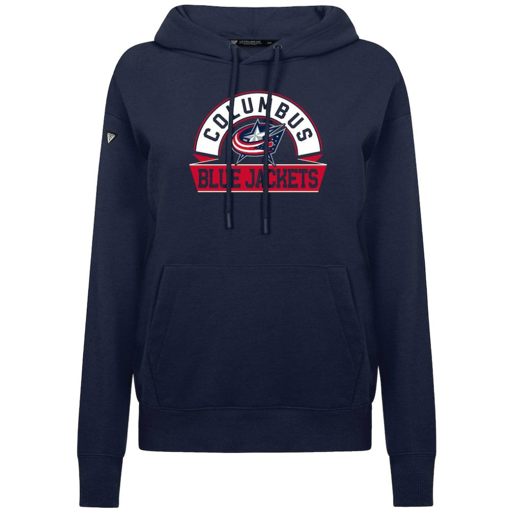 Columbus Blue Jackets Levelwear Women's Adorn Banner Arch Pullover Hoodie -  NHL Hoodies