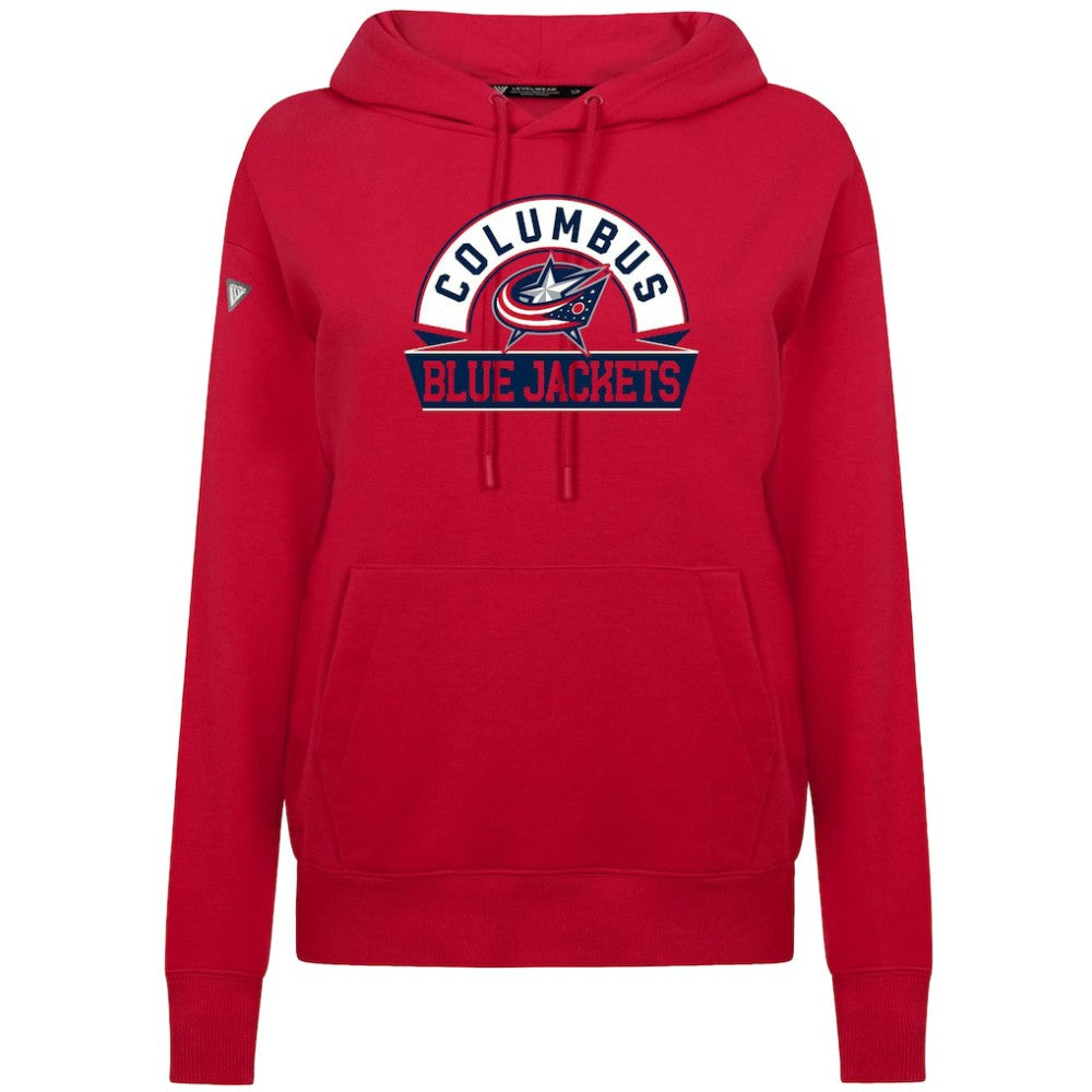 Columbus Blue Jackets Levelwear Women's Adorn Banner Arch Pullover Hoodie -  NHL Hoodies