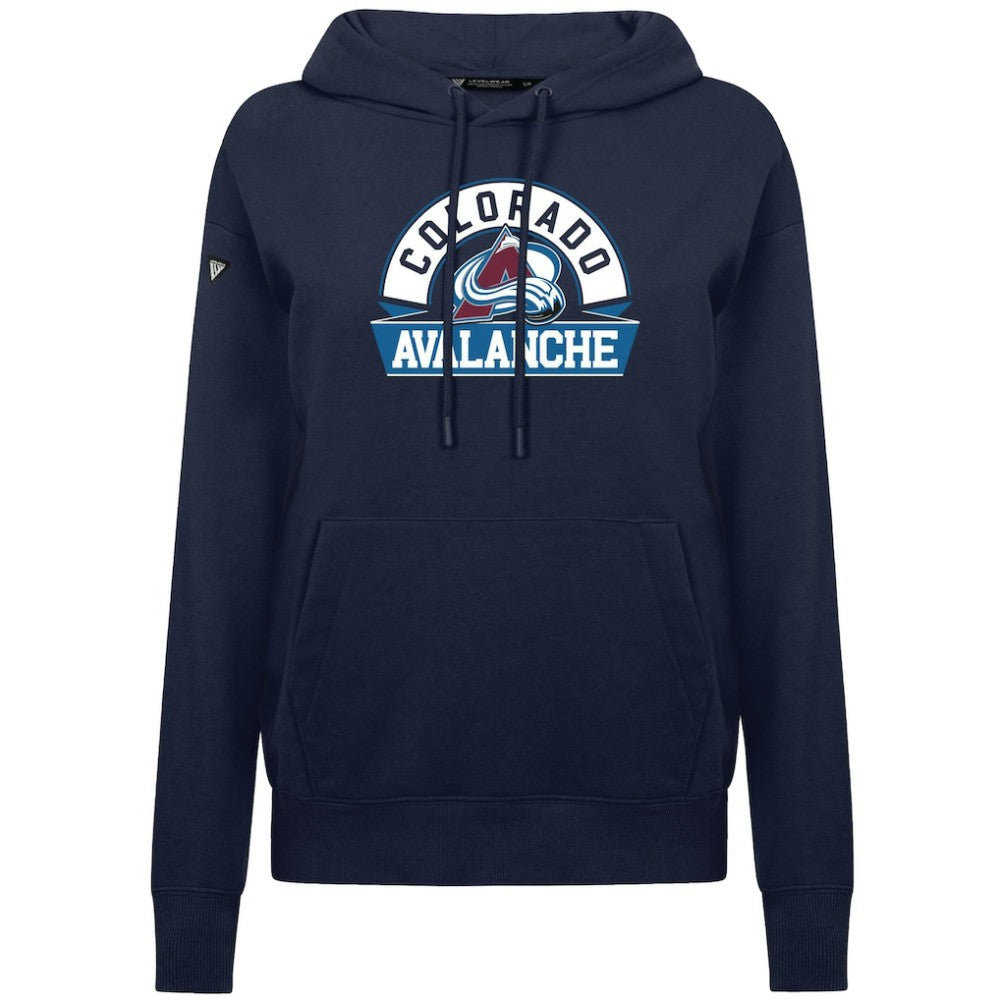 Colorado Avalanche Levelwear Women's Adorn Banner Arch Pullover Hoodie -  NHL Hoodies
