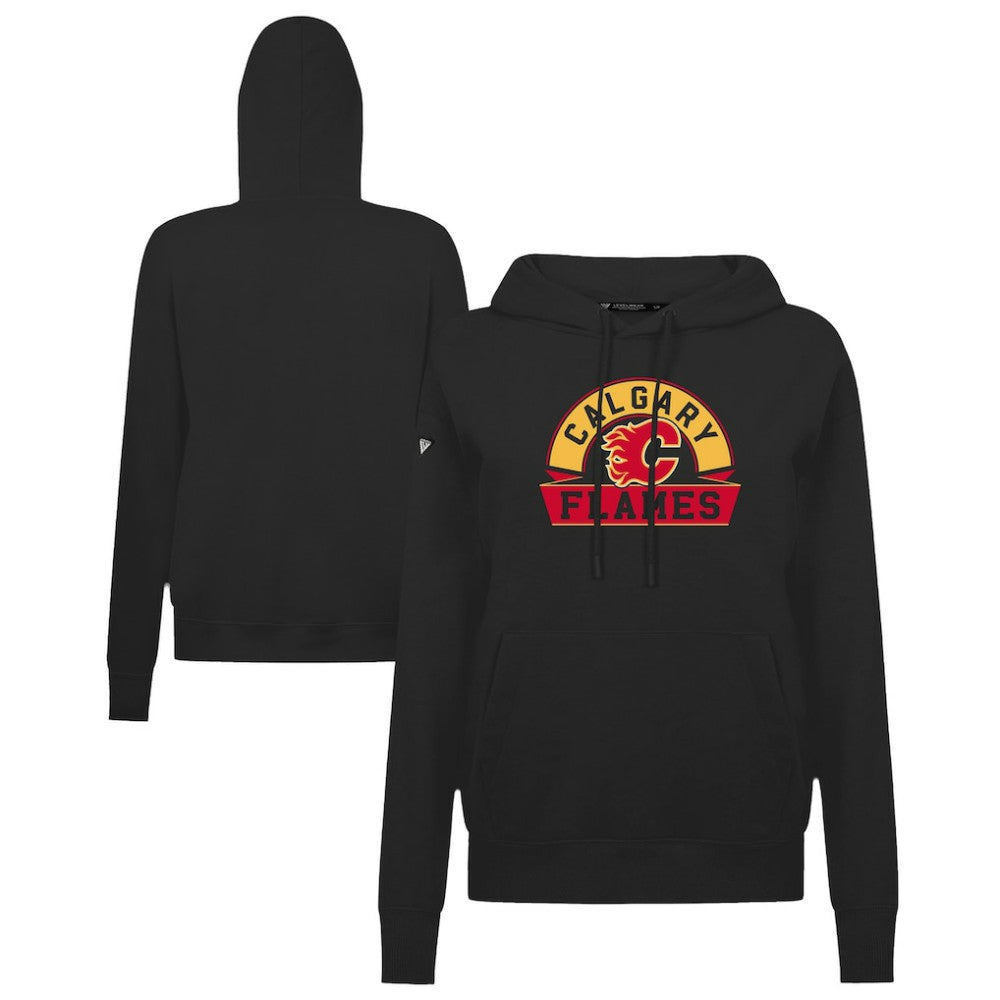 Calgary Flames Levelwear Women's Adorn Banner Arch Pullover Hoodie -  NHL Hoodies