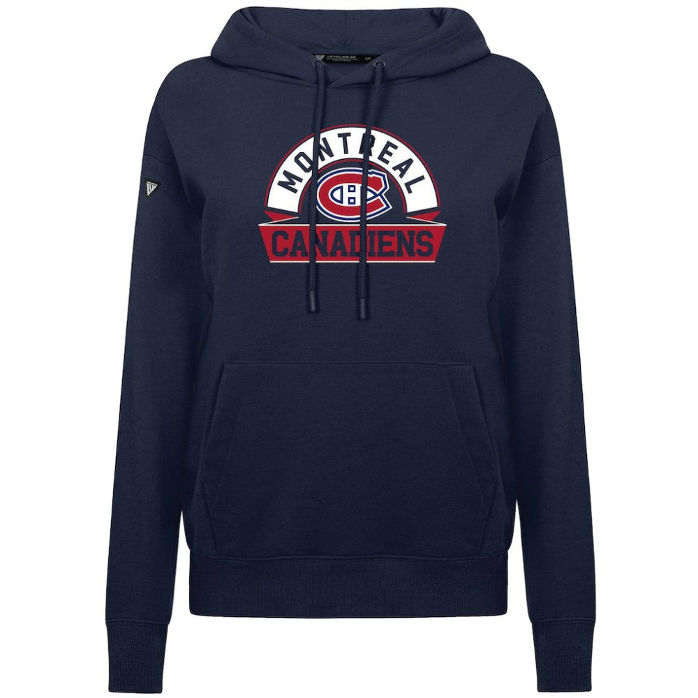 Montreal Canadiens Levelwear Women's Adorn Banner Arch Pullover Hoodie -  NHL Hoodies