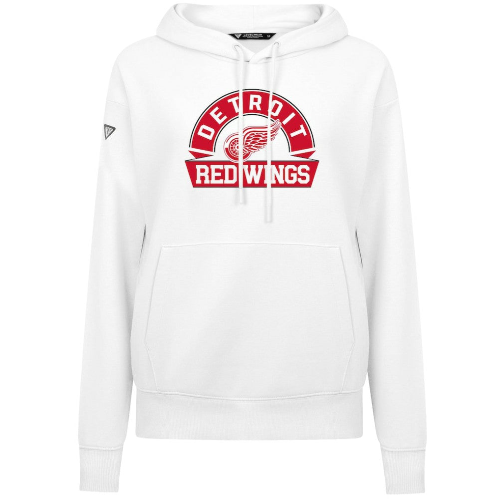 Detroit Red Wings Levelwear Women's Adorn Banner Arch Pullover Hoodie -  NHL Hoodies