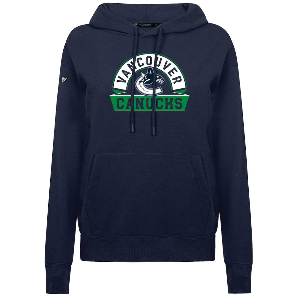 Vancouver Canucks Levelwear Women's Adorn Banner Arch Pullover Hoodie -  NHL Hoodies