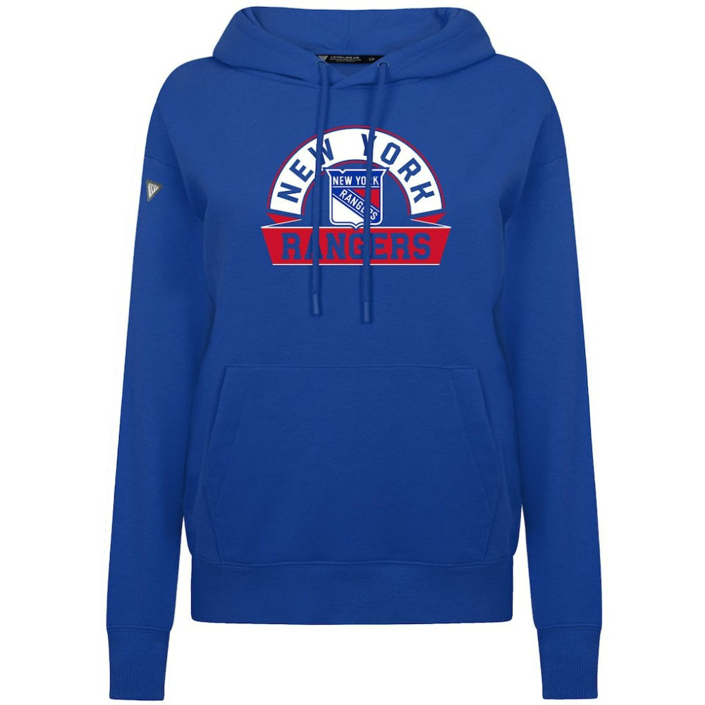 New York Rangers Levelwear Women's Adorn Banner Arch Pullover Hoodie -  NHL Hoodies