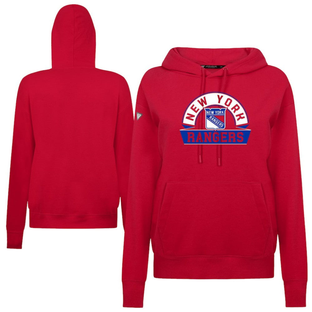 New York Rangers Levelwear Women's Adorn Banner Arch Pullover Hoodie -  NHL Hoodies