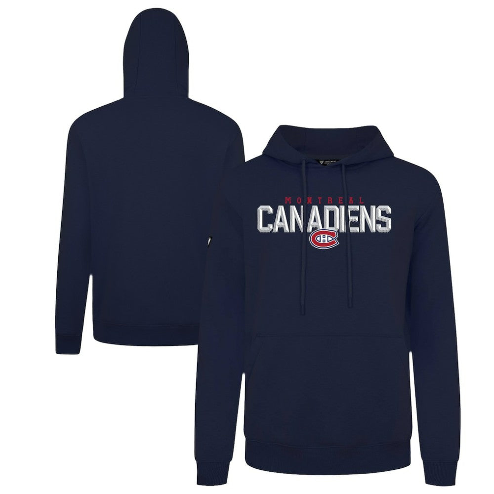 Montreal Canadiens Levelwear Podium Carve Pullover Hoodie -  NHL Hoodies