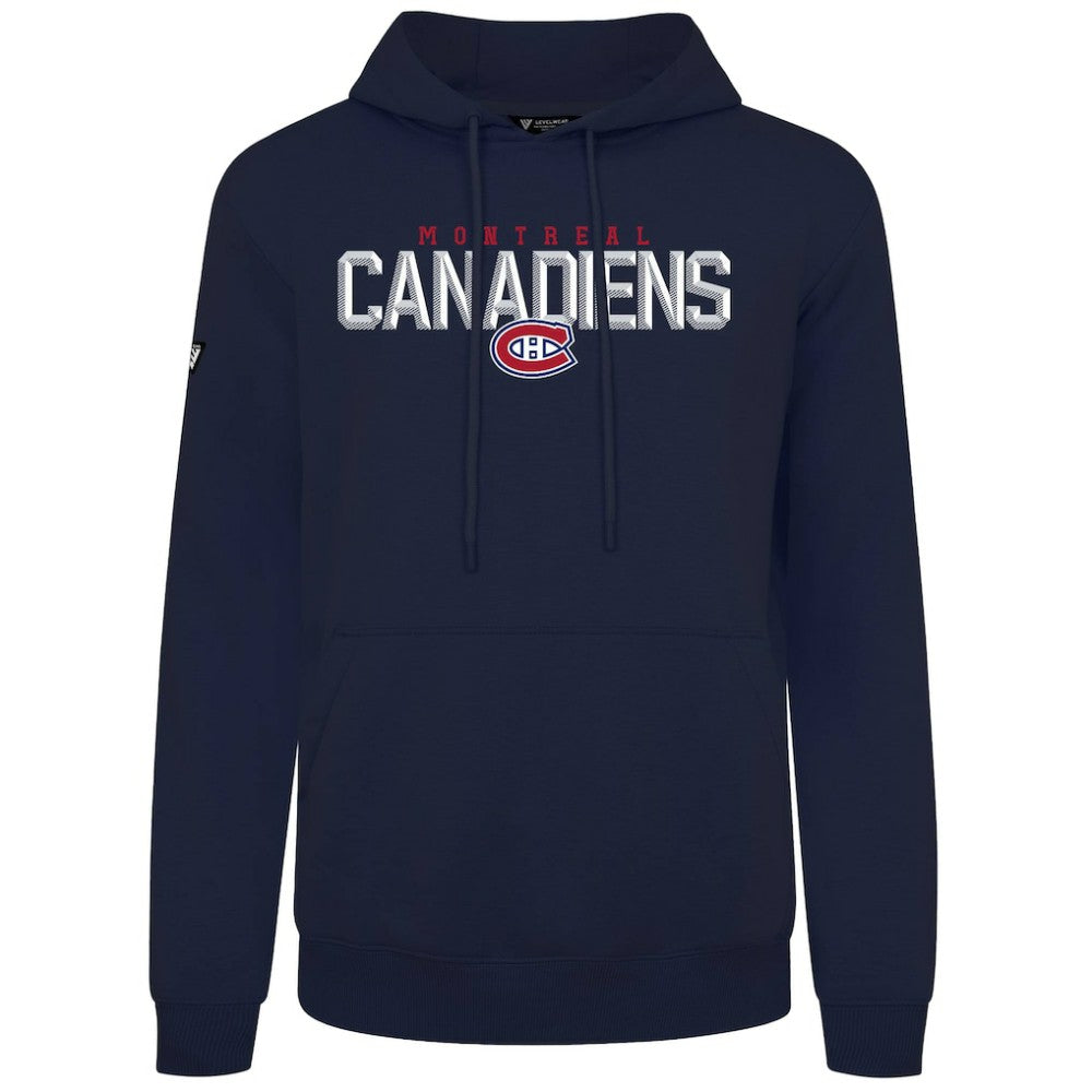 Montreal Canadiens Levelwear Podium Carve Pullover Hoodie -  NHL Hoodies