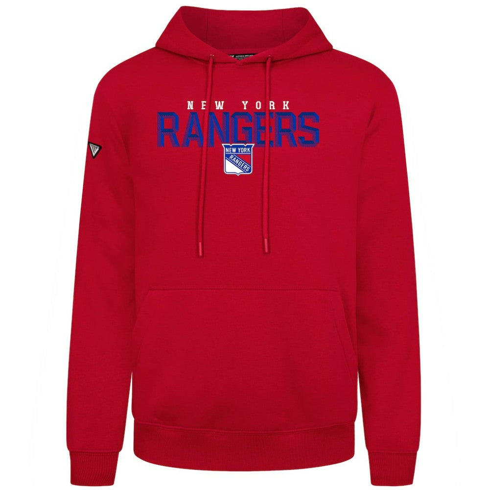 New York Rangers Levelwear Podium Carve Pullover Hoodie -  NHL Hoodies