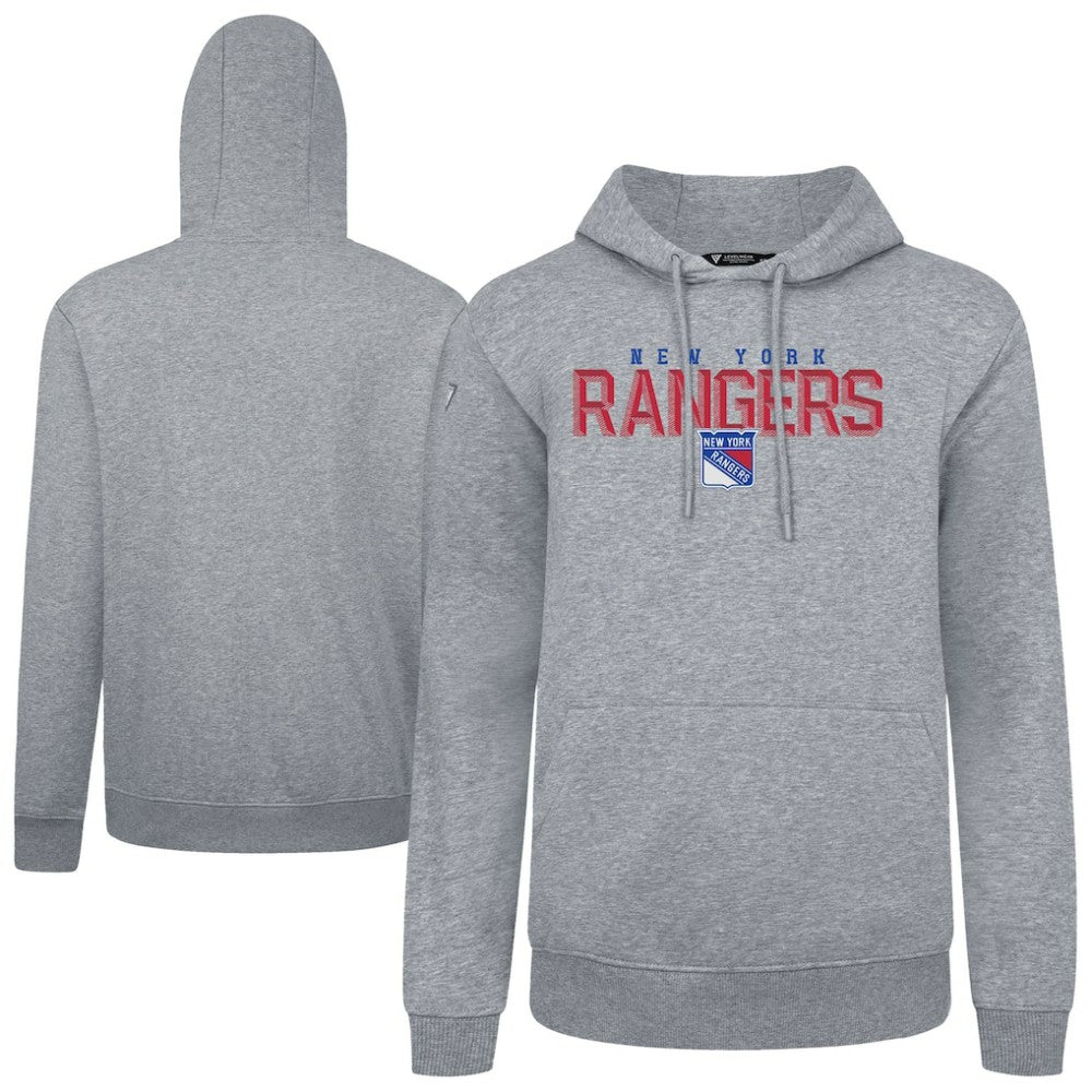 New York Rangers Levelwear Podium Carve Pullover Hoodie -  NHL Hoodies