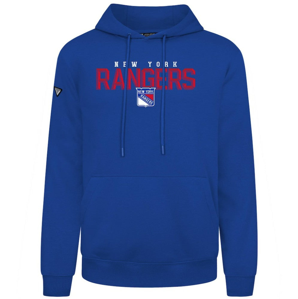 New York Rangers Levelwear Podium Carve Pullover Hoodie -  NHL Hoodies