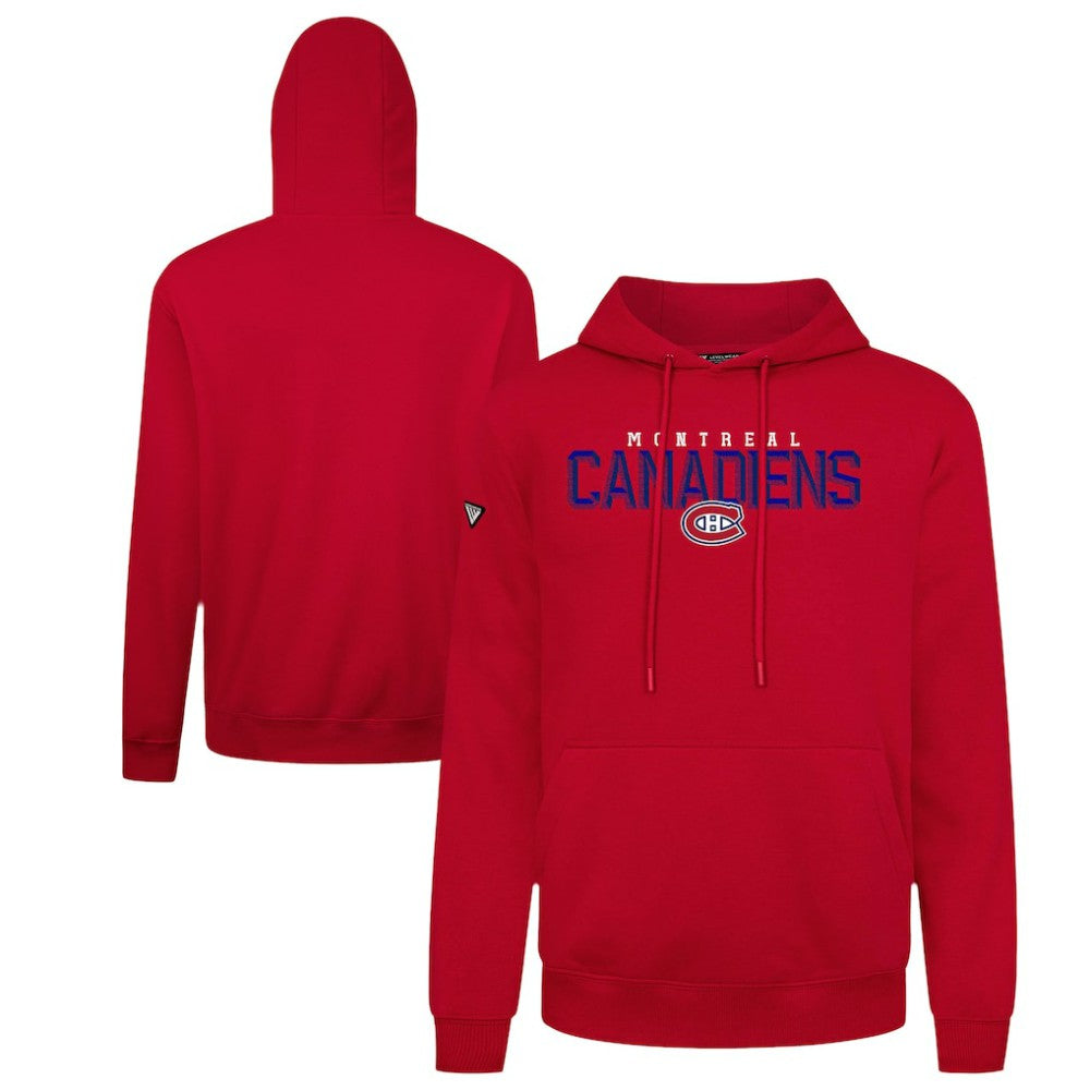 Montreal Canadiens Levelwear Podium Carve Pullover Hoodie -  NHL Hoodies