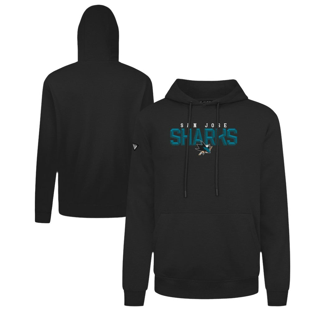 San Jose Sharks Levelwear Podium Carve Pullover Hoodie -  NHL Hoodies