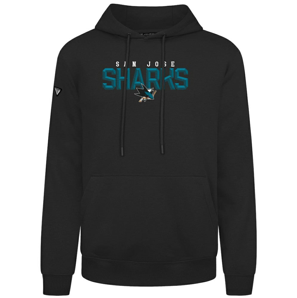 San Jose Sharks Levelwear Podium Carve Pullover Hoodie -  NHL Hoodies