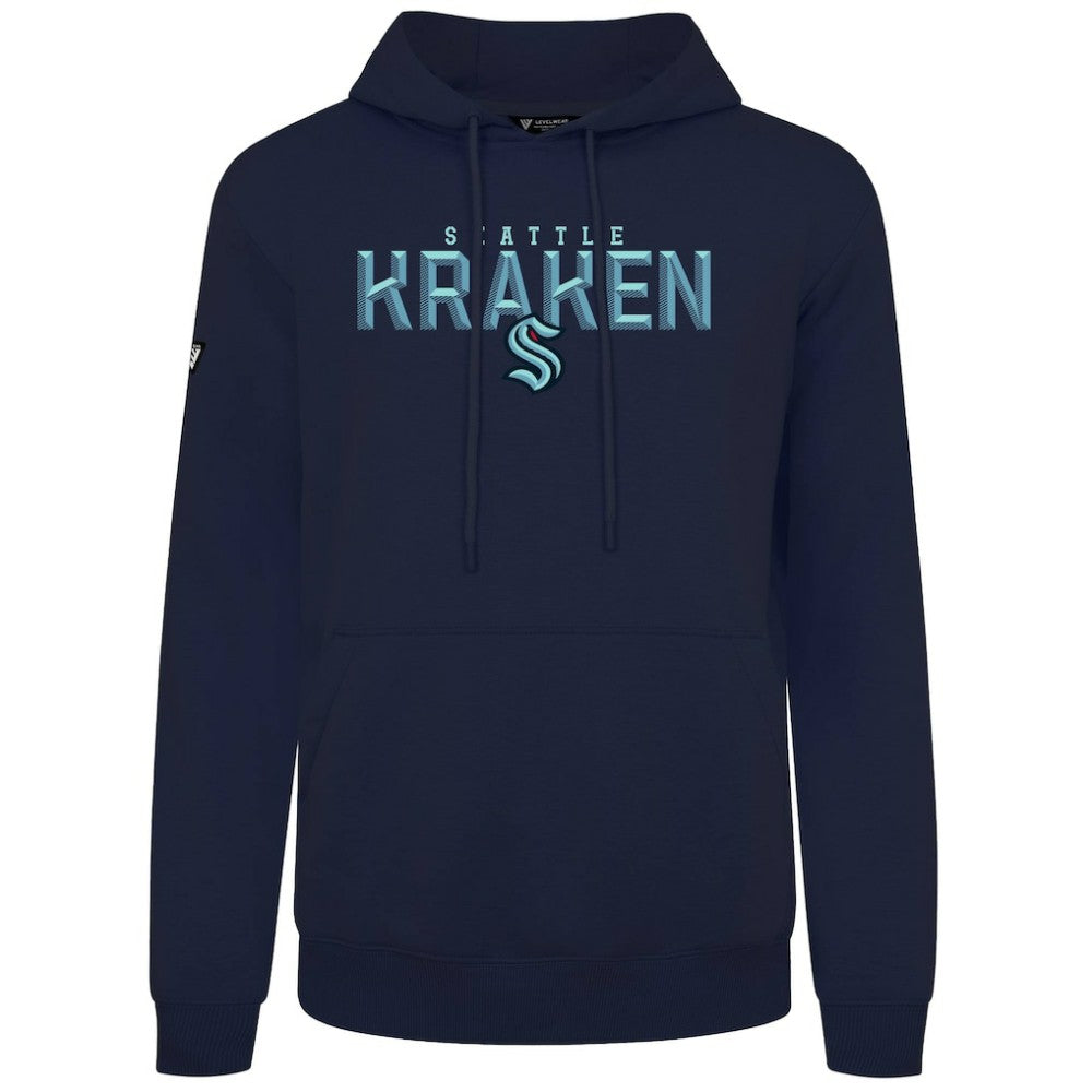 Seattle Kraken Levelwear Podium Carve Pullover Hoodie -  NHL Hoodies