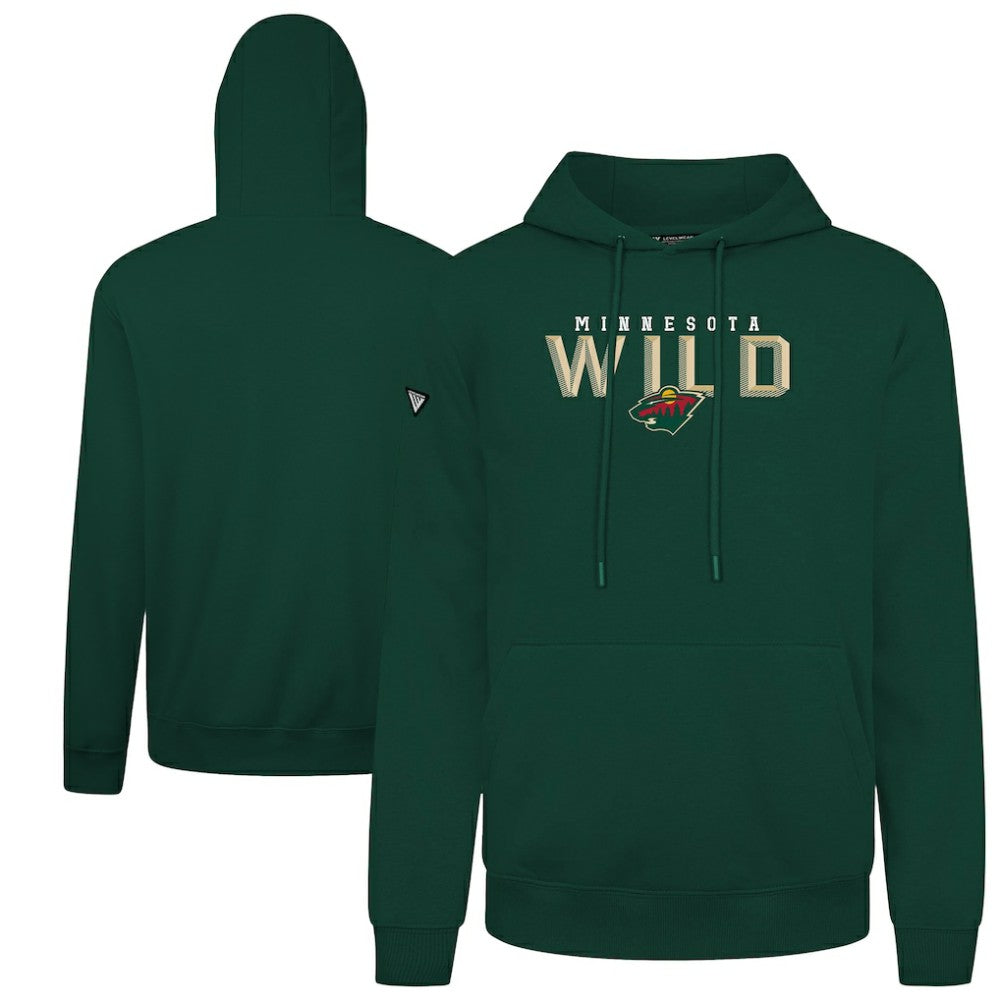 Minnesota Wild Levelwear Podium Carve Pullover Hoodie -  NHL Hoodies