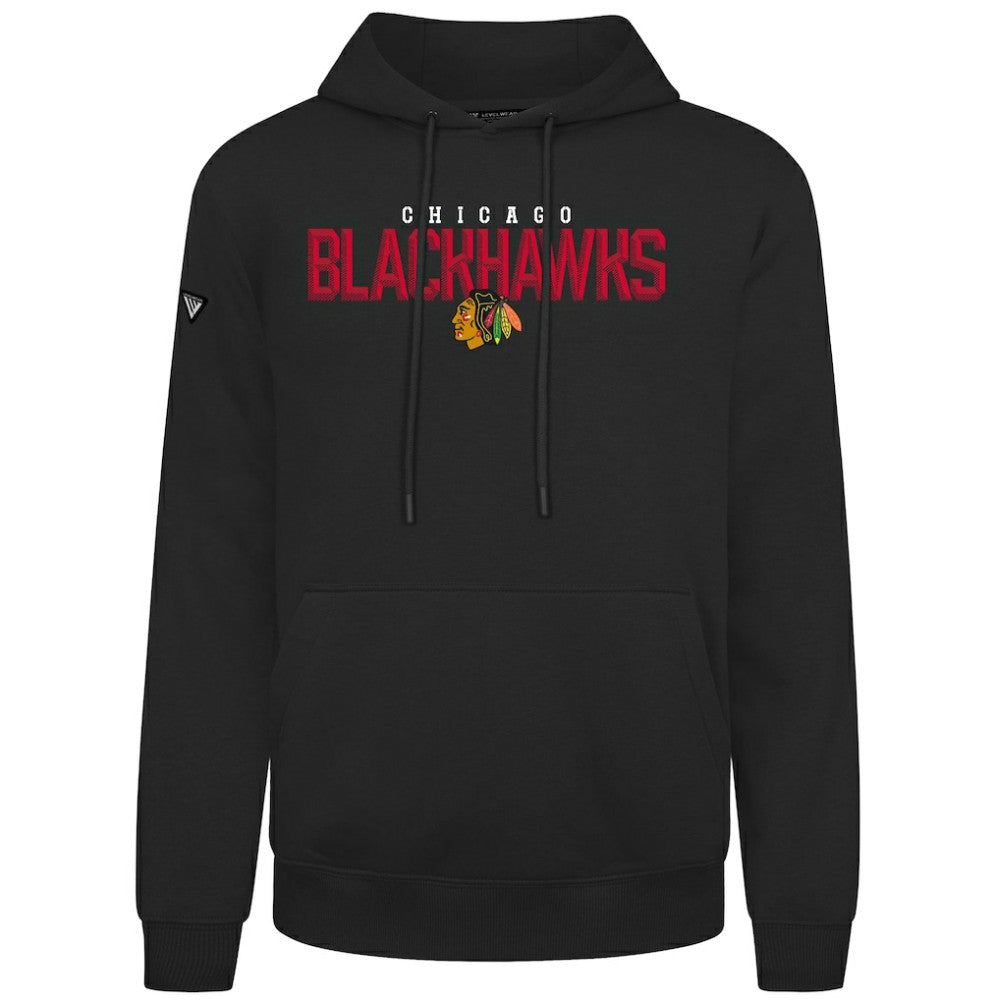 Chicago Blackhawks Levelwear Podium Carve Pullover Hoodie -  NHL Hoodies