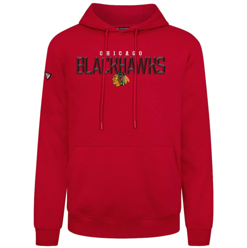 Chicago Blackhawks Levelwear Podium Carve Pullover Hoodie -  NHL Hoodies