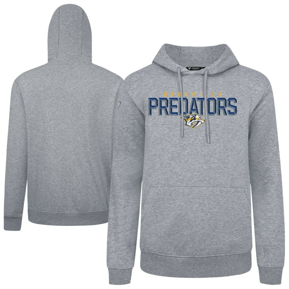Nashville Predators Levelwear Podium Carve Pullover Hoodie -  NHL Hoodies