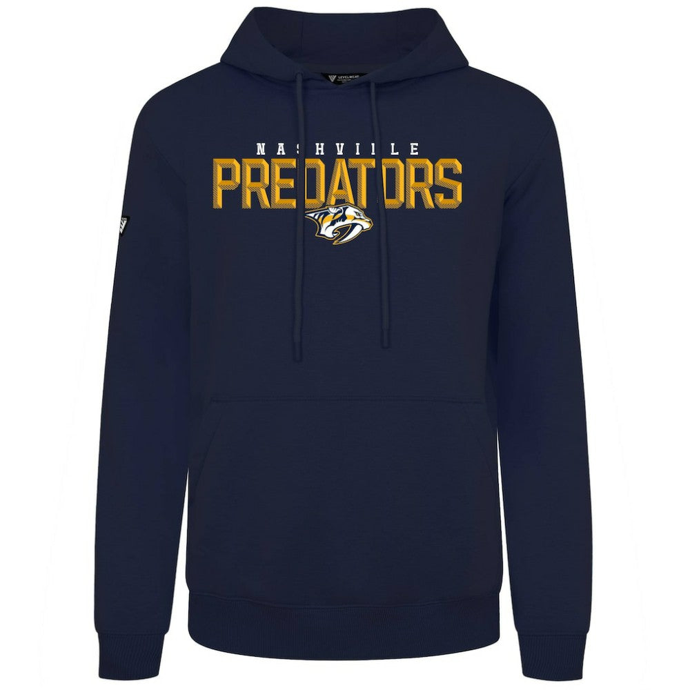 Nashville Predators Levelwear Podium Carve Pullover Hoodie -  NHL Hoodies