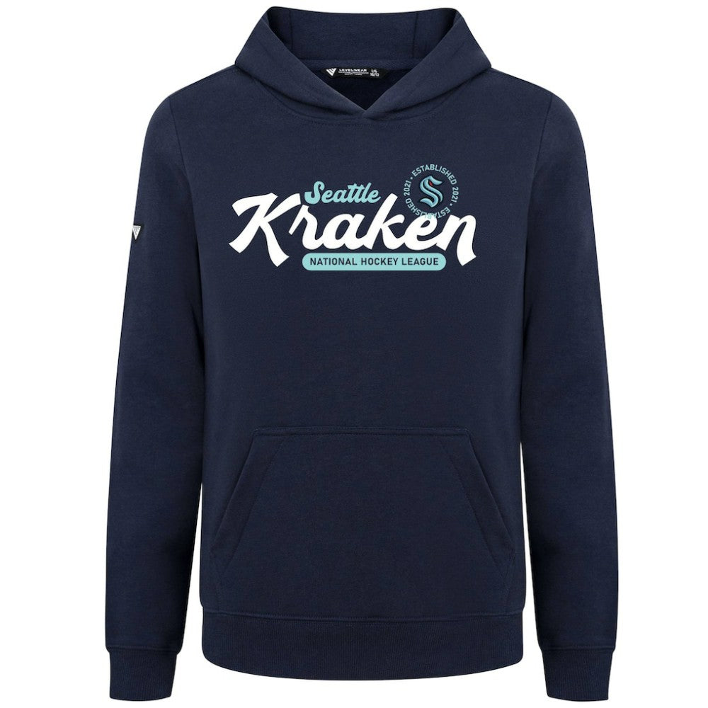 Seattle Kraken Levelwear Youth Podium Monument Pullover Hoodie -  NHL Hoodies