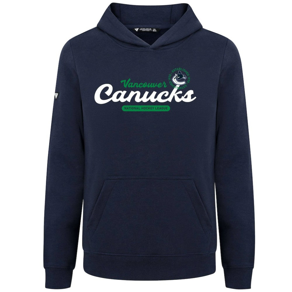 Vancouver Canucks Levelwear Youth Podium Monument Pullover Hoodie -  NHL Hoodies