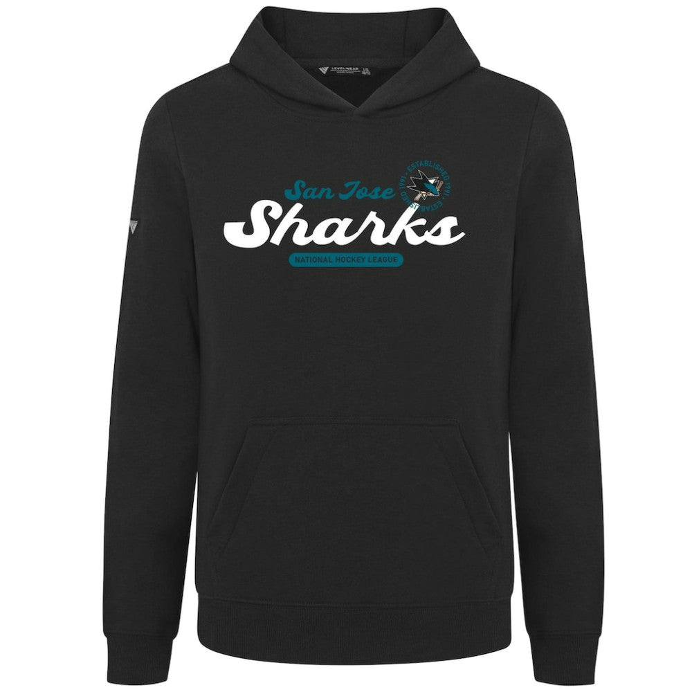 San Jose Sharks Levelwear Youth Podium Monument Pullover Hoodie -  NHL Hoodies