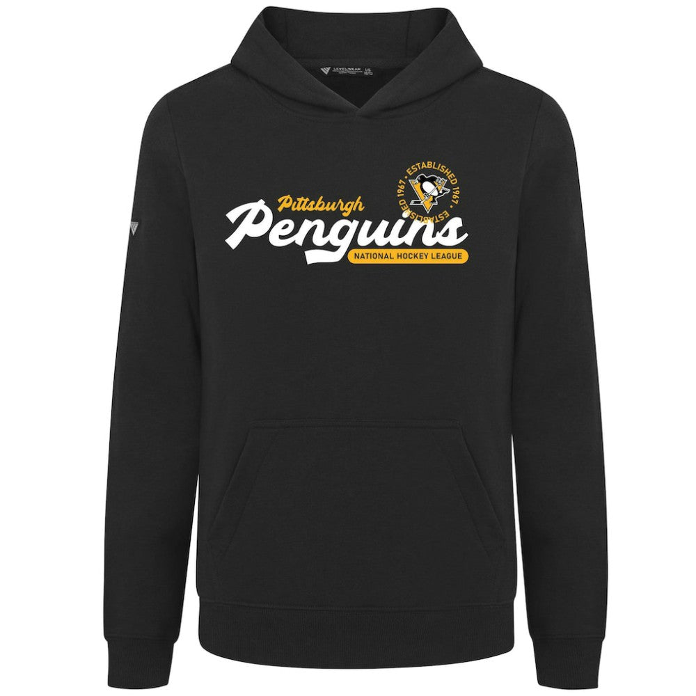 Pittsburgh Penguins Levelwear Youth Podium Monument Pullover Hoodie -  NHL Hoodies