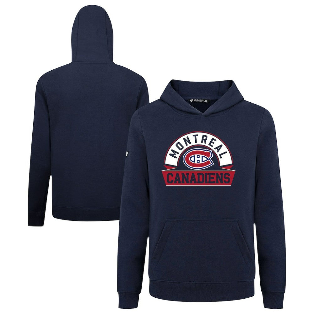 Montreal Canadiens Levelwear Youth Podium Banner Arch Pullover Hoodie -  NHL Hoodies