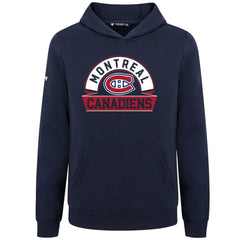 Montreal Canadiens Levelwear Youth Podium Banner Arch Pullover Hoodie -  NHL Hoodies