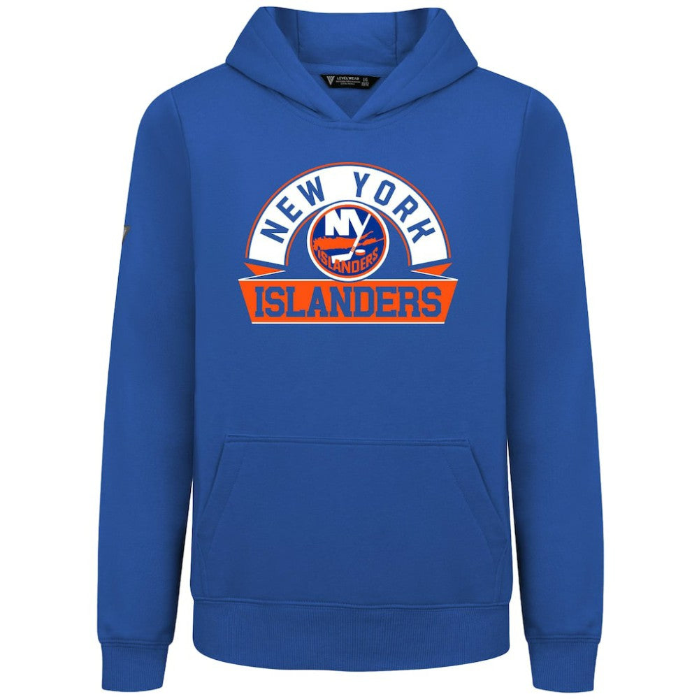 New York Islanders Levelwear Youth Podium Banner Arch Pullover Hoodie -  NHL Hoodies