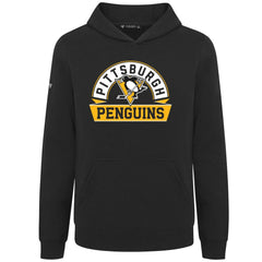 Pittsburgh Penguins Levelwear Youth Podium Banner Arch Pullover Hoodie -  NHL Hoodies