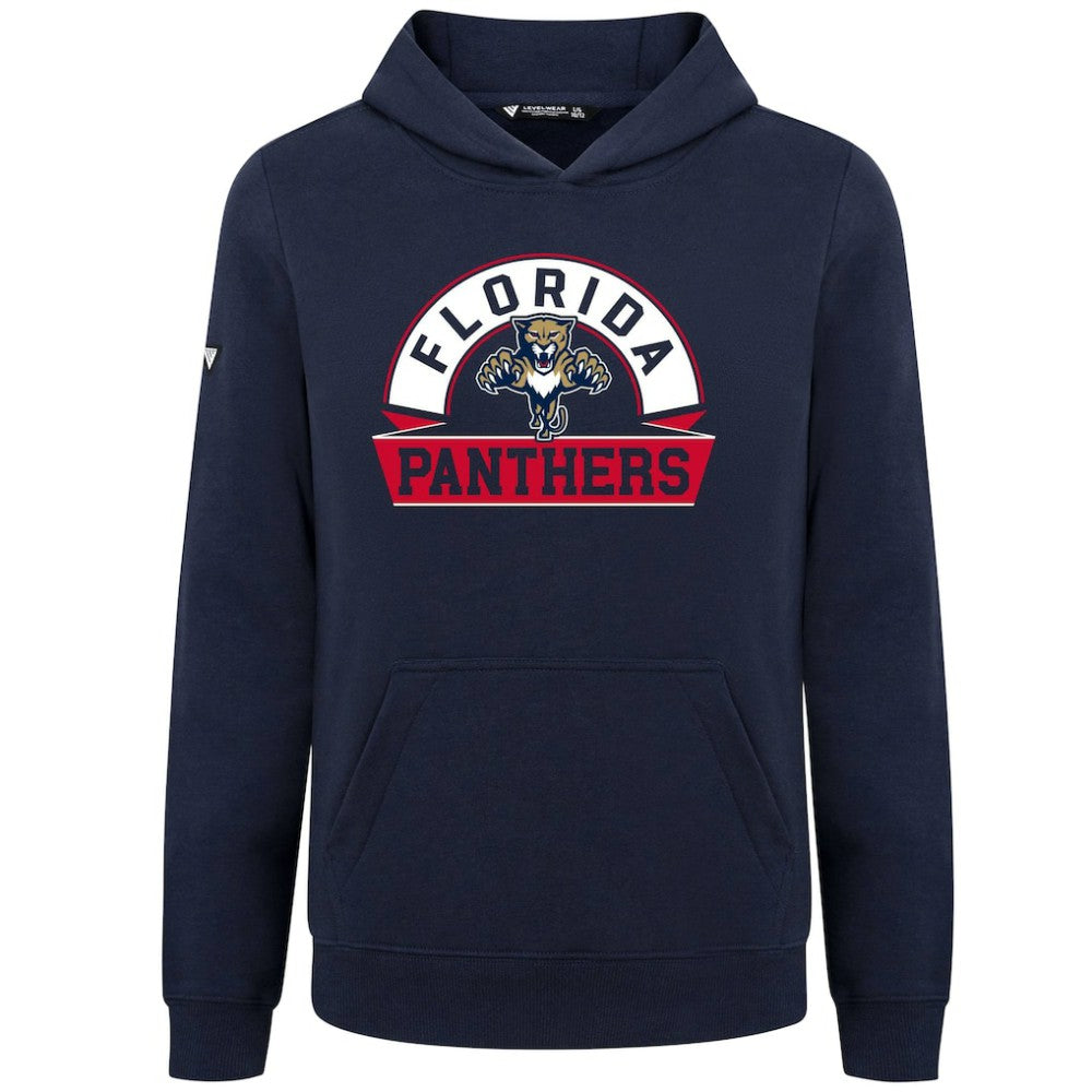 Florida Panthers Levelwear Youth Podium Banner Arch Pullover Hoodie -  NHL Hoodies