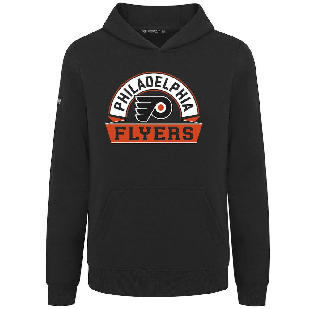 Philadelphia Flyers Levelwear Youth Podium Banner Arch Pullover Hoodie -  NHL Hoodies