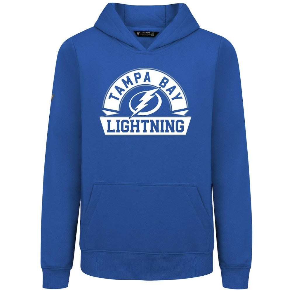 Tampa Bay Lightning Levelwear Youth Podium Banner Arch Pullover Hoodie -  NHL Hoodies