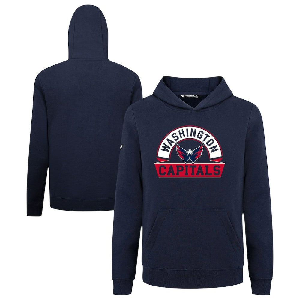 Washington Capitals Levelwear Youth Podium Banner Arch Pullover Hoodie -  NHL Hoodies