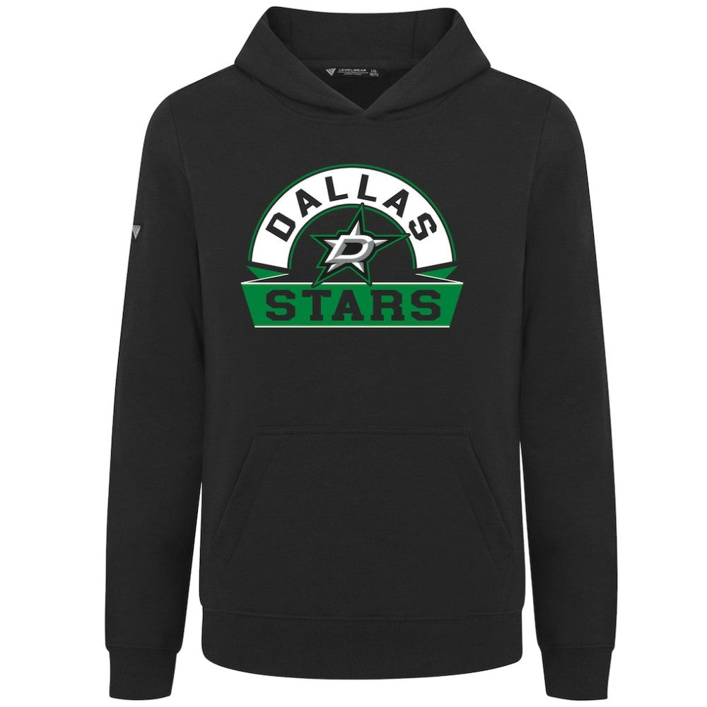 Dallas Stars Levelwear Youth Podium Banner Arch Pullover Hoodie -  NHL Hoodies