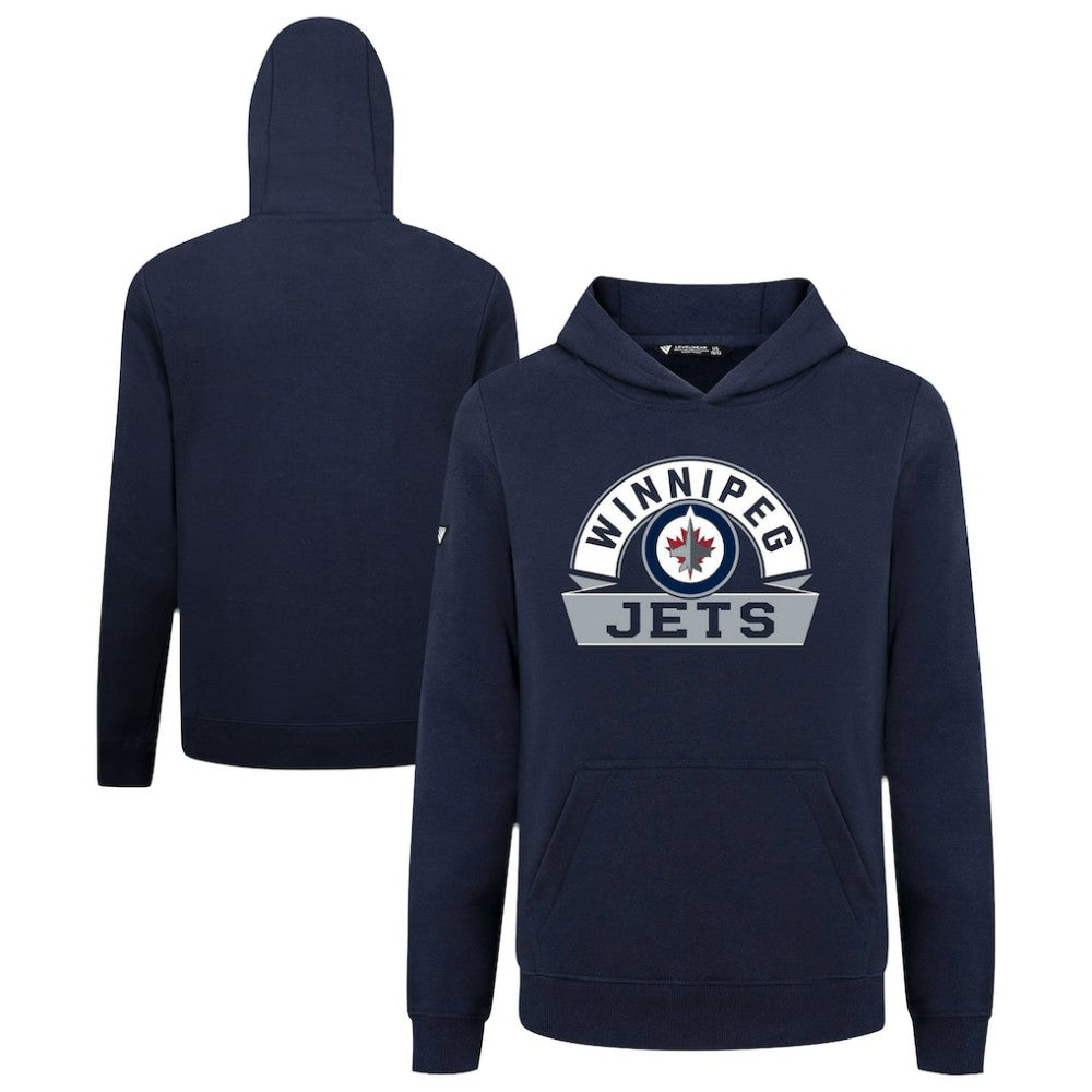 Winnipeg Jets Levelwear Youth Podium Banner Arch Pullover Hoodie -  NHL Hoodies