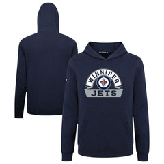 Winnipeg Jets Levelwear Youth Podium Banner Arch Pullover Hoodie -  NHL Hoodies
