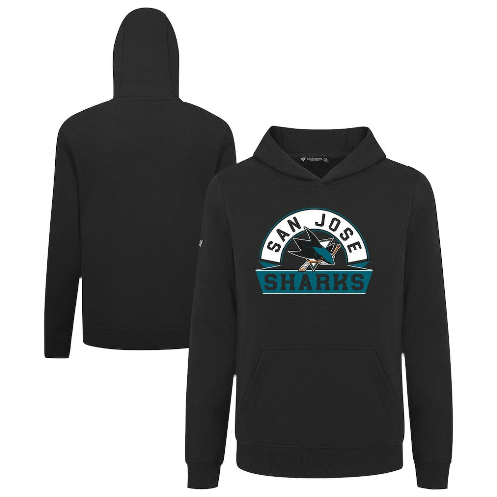 San Jose Sharks Levelwear Youth Podium Banner Arch Pullover Hoodie -  NHL Hoodies