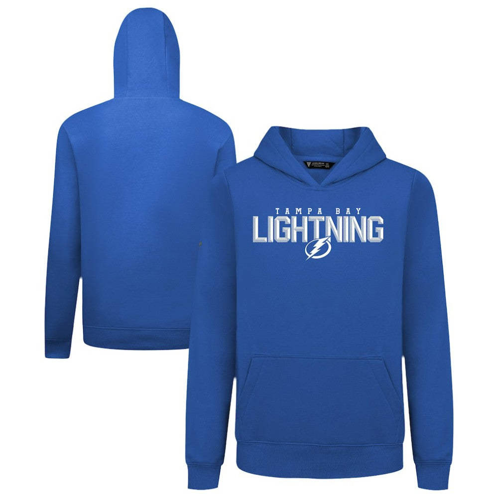 Tampa Bay Lightning Levelwear Youth Podium Carve Pullover Hoodie -  NHL Hoodies