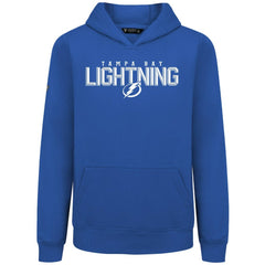 Tampa Bay Lightning Levelwear Youth Podium Carve Pullover Hoodie -  NHL Hoodies