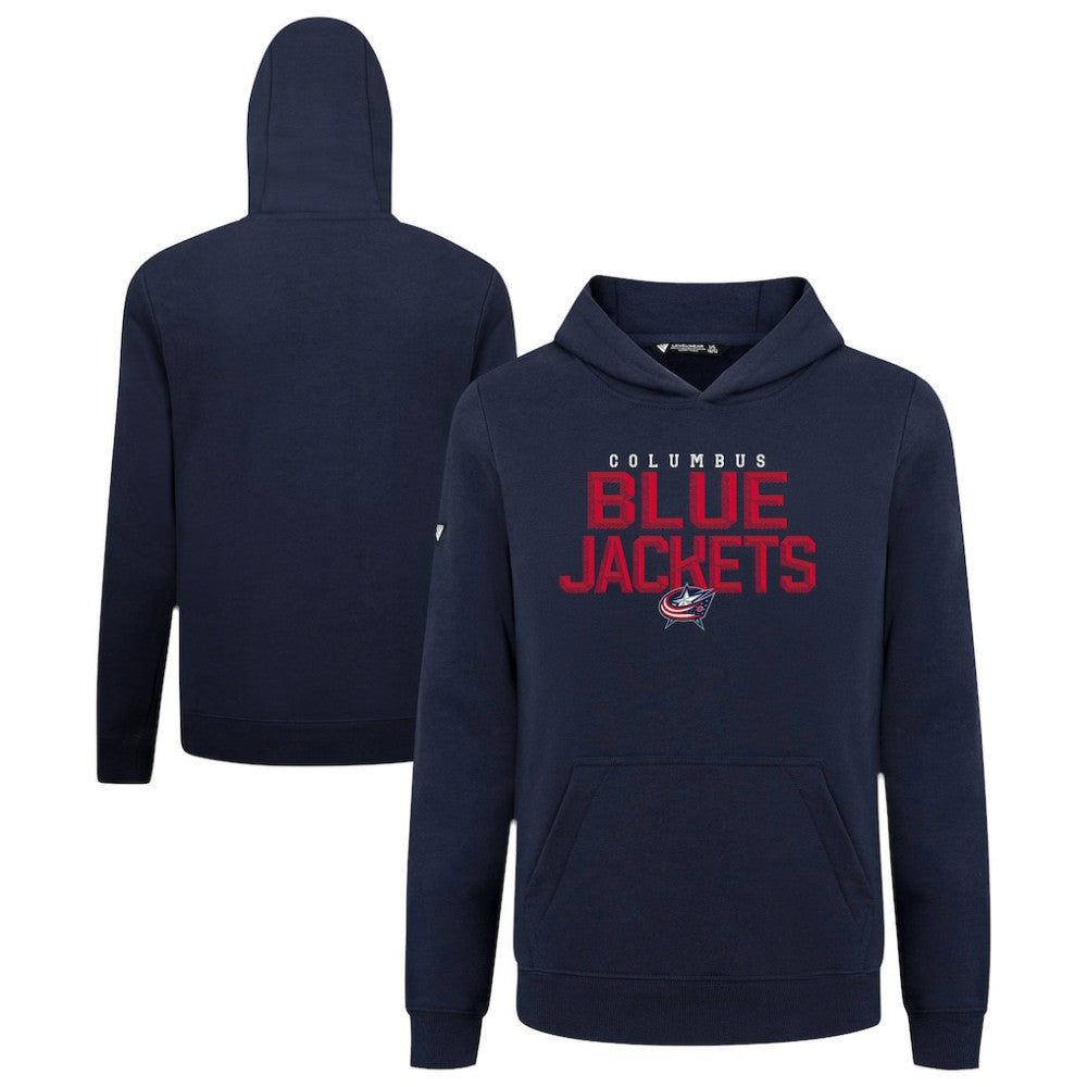 Columbus Blue Jackets Levelwear Youth Podium Carve Pullover Hoodie -  NHL Hoodies