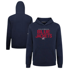 Columbus Blue Jackets Levelwear Youth Podium Carve Pullover Hoodie -  NHL Hoodies