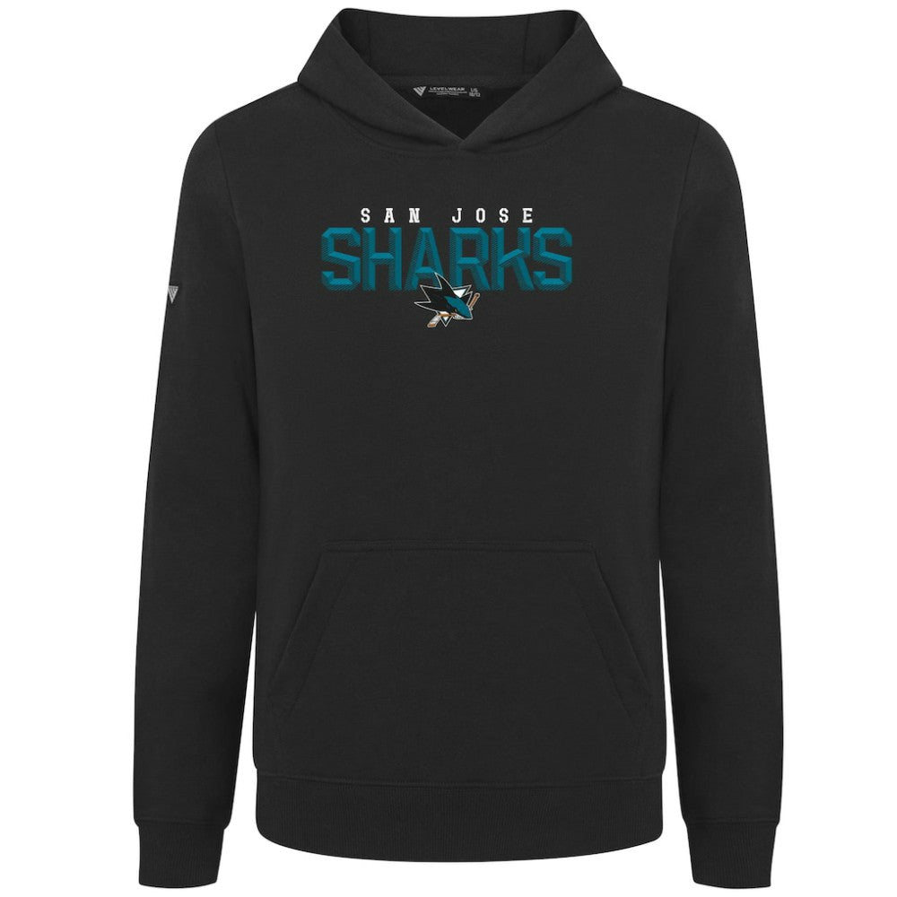 San Jose Sharks Levelwear Youth Podium Carve Pullover Hoodie -  NHL Hoodies