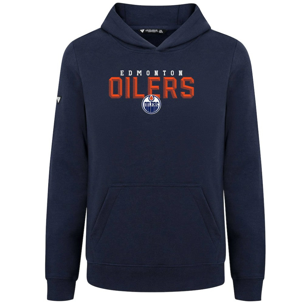 Edmonton Oilers Levelwear Youth Podium Carve Pullover Hoodie -  NHL Hoodies