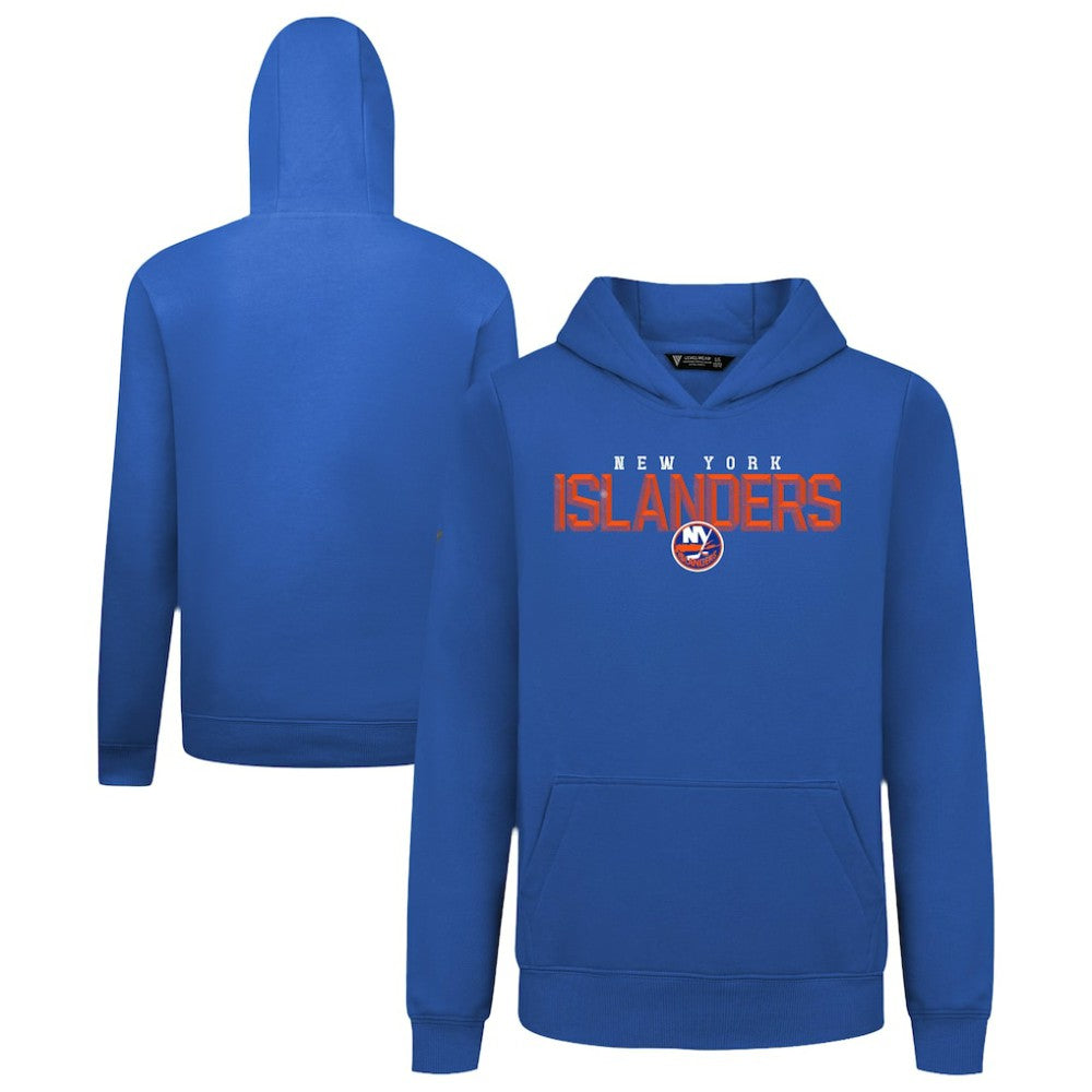 New York Islanders Levelwear Youth Podium Carve Pullover Hoodie -  NHL Hoodies